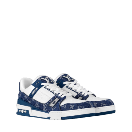 LV Trainer Sneaker blue