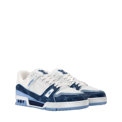 LV Trainer Sneaker Blue